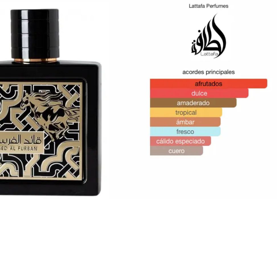 Lattafa Qaed Al Fursan Eau de Parfum para hombre 90 ml